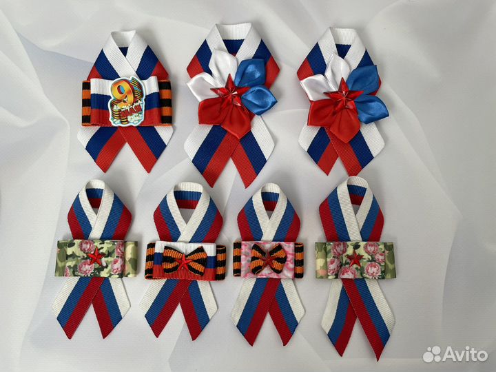 Георгиевская лента, брошь, значок