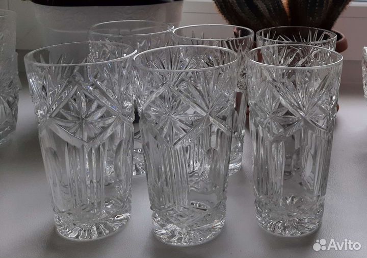 Хрустальные стаканы