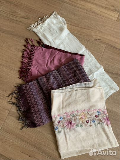 Шарфы платки палантины