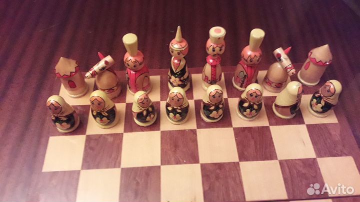 Шахматы сувенирные СССР, подарочные