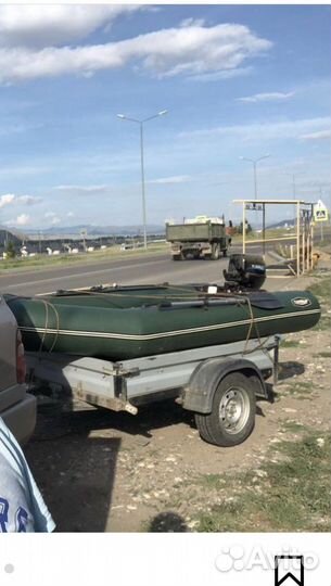 Лодка с мотором