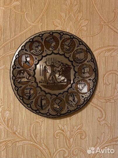 Настенная тарелка из египта
