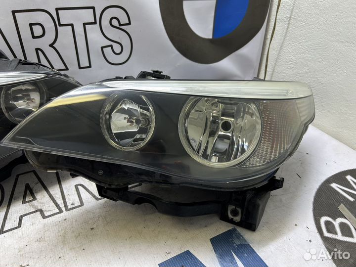Передние фары бмв Е60 до рестайлинг