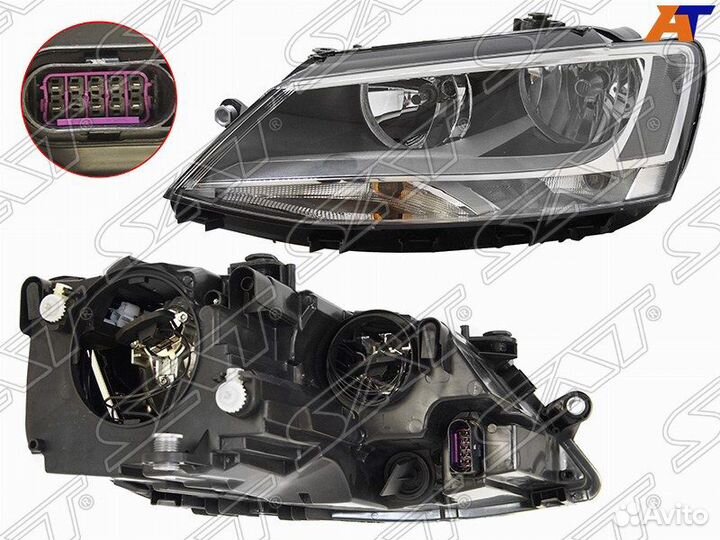 Фара VW jetta 11-14 LH