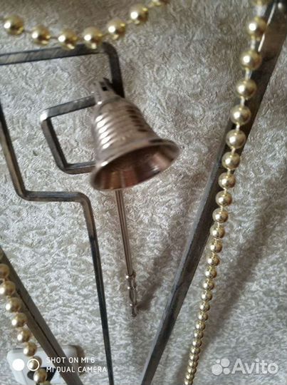 Подсвечник напольный под бронзу