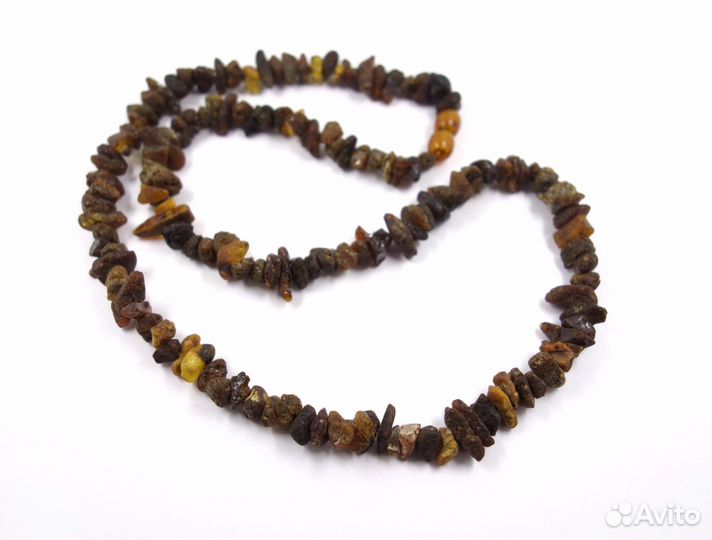Лечебные бусы из янтаря