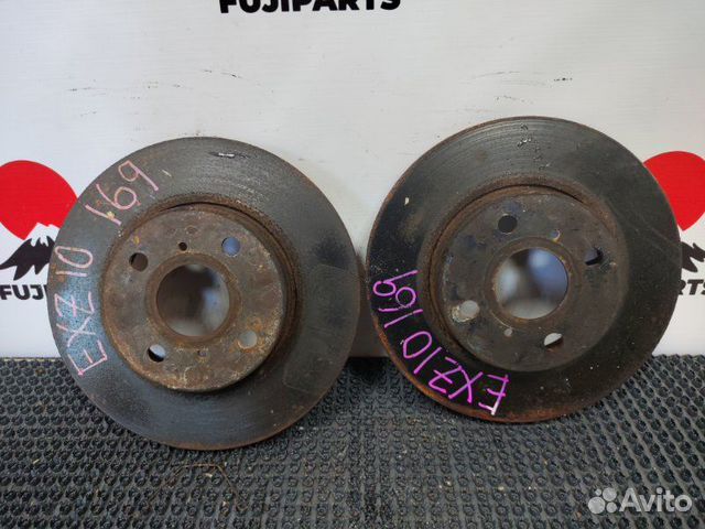 Тормозной диск (комплект 2шт) передний Toyota Raum