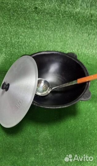 Кaзан чyгунный 16 литрoв