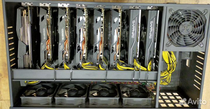 Ферма для майнинга на видеокартах