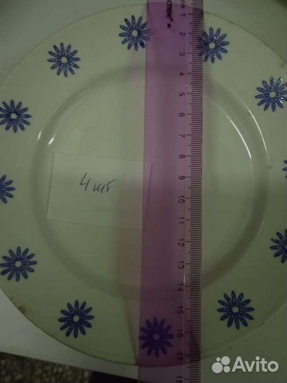 Тарелка керамика СССР