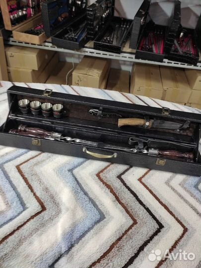 Подарочный шашлычный набор