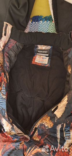 Зимний комбинезон для девочки 128