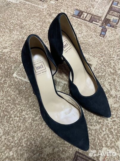 Туфли лодочки черные 39