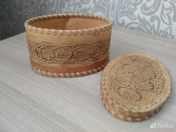Шкатулка из бересты