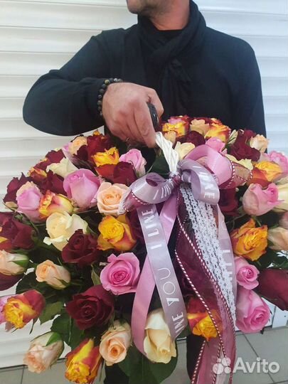 Доставка цветов и букетов розы кения