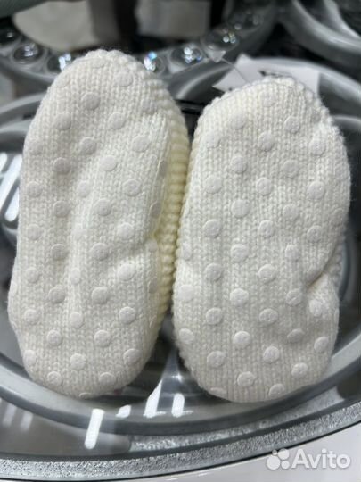 Пинетки c&a для новорожденных