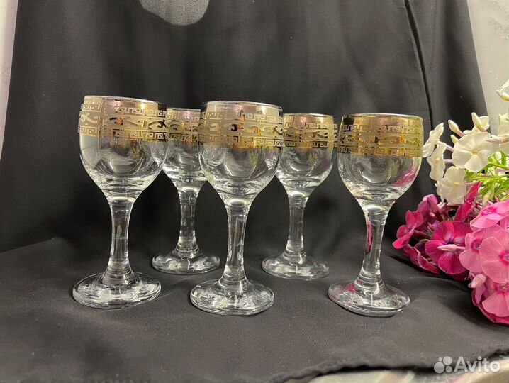 Набор рюмок стекло 5шт 50мл