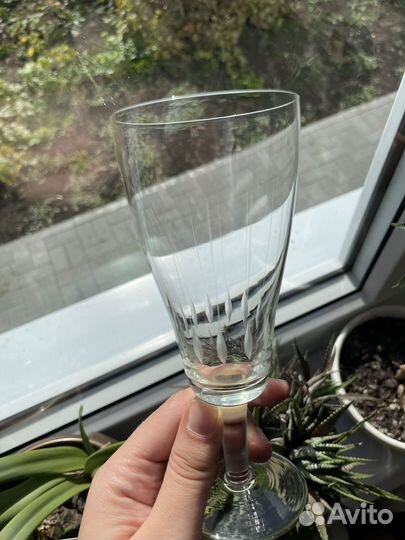Хрустальные фужеры СССР