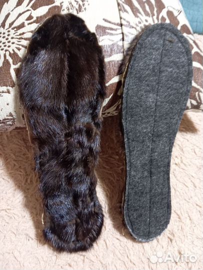 Стельки норковые