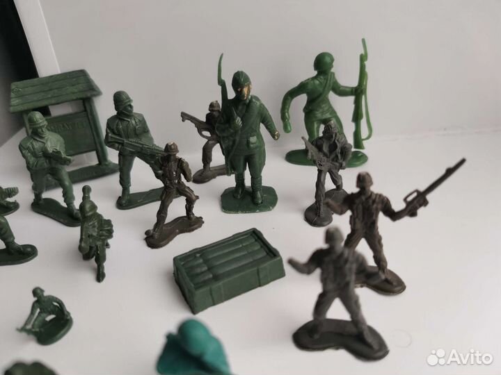 Солдатики пластмассовые СССР