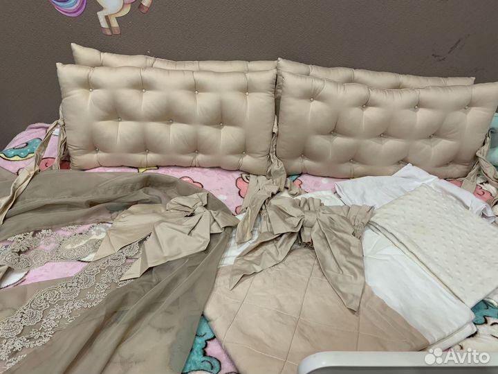 Бортики в детскую кроватку