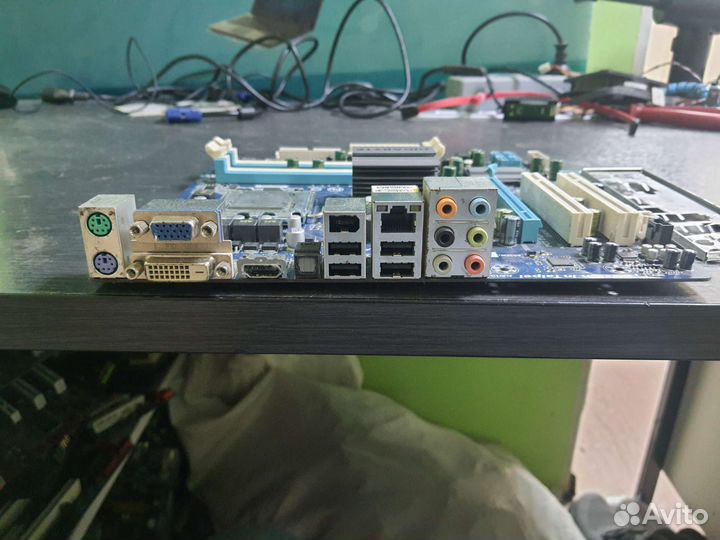 Материнская плата 775 DDR3+процессор