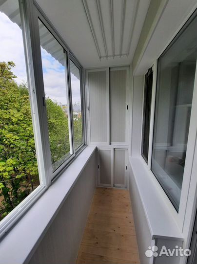 Остекление балкона и установка пластиковых окон