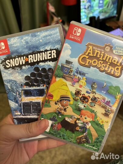 Nintendo switch + animal crossing