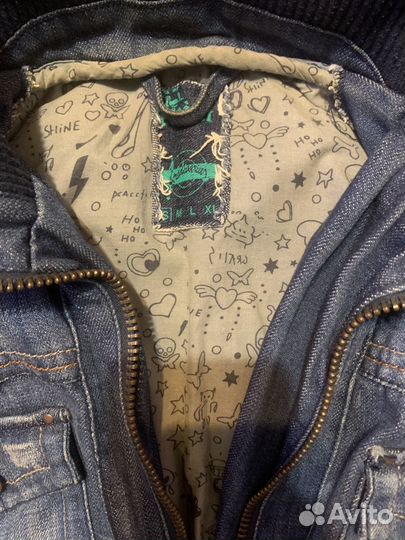 Джинсовая куртка женская