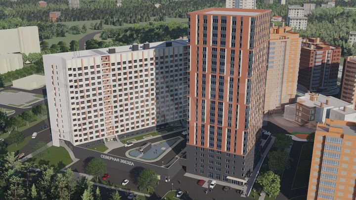 3-к. квартира, 79,6 м², 2/15 эт.
