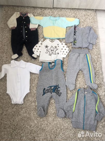 Детские вещи пакетом р.62