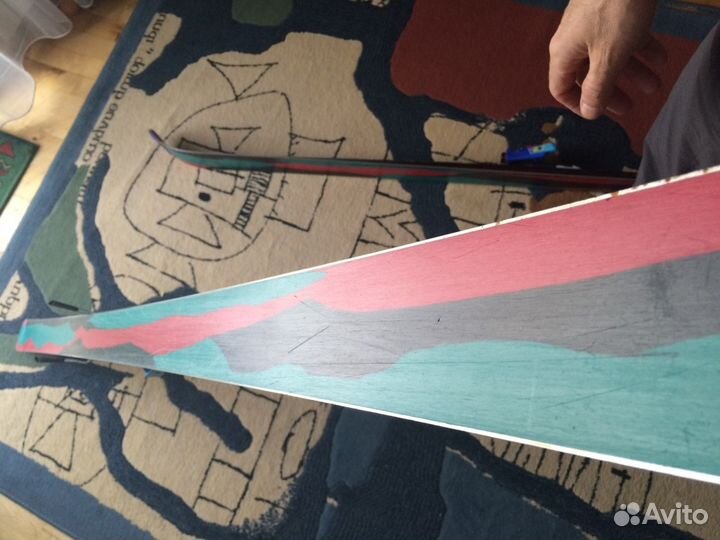 Горные лыжи Salomon + крепления