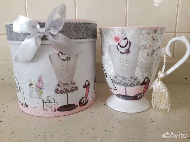 Чайная чашка в подарочной коробке 2 шт