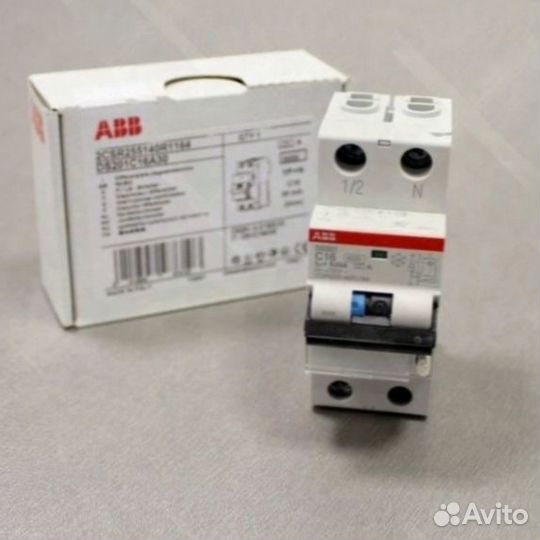 Дифференциальный автомат ABB DSH201R 10a 16a 25a