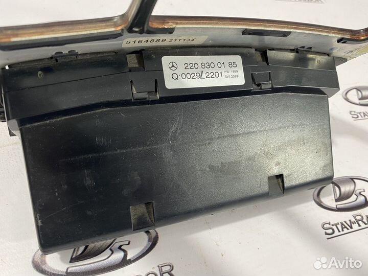 Блок управления климатом Mercedes w220
