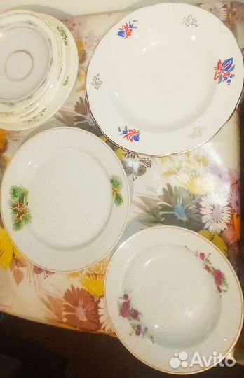 Тарелки Зик, Дулево, контейнер на 30 яиц