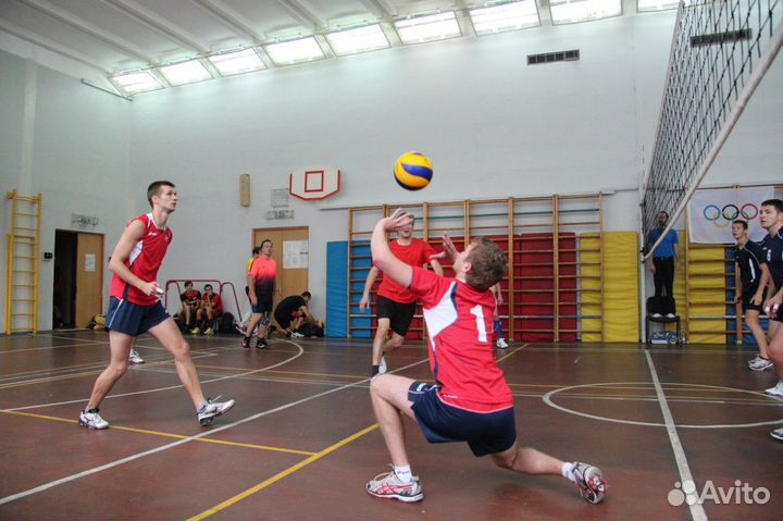 Любительский волейбол смешанные команды