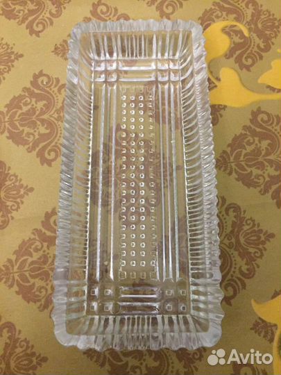 Салатница - хрусталь