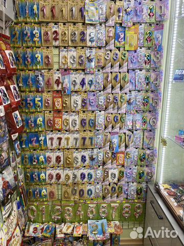 Свеча в торт