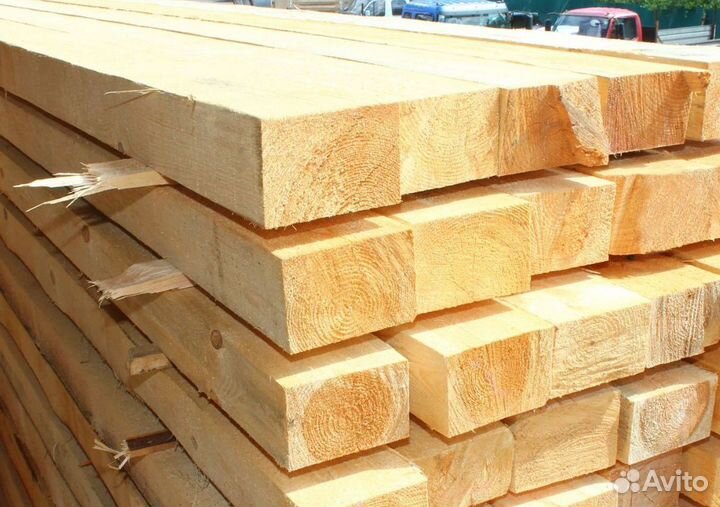 Брус обрезной 100*100*6000