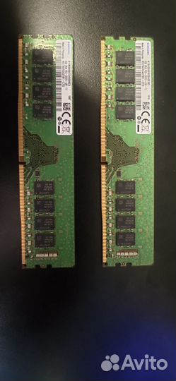 Оперативная память ddr4 16gb samsung