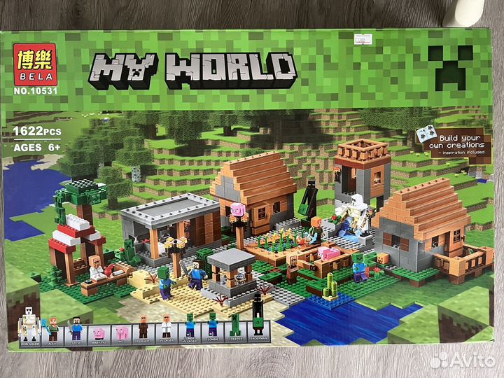 Конструктор lego майнкрафт