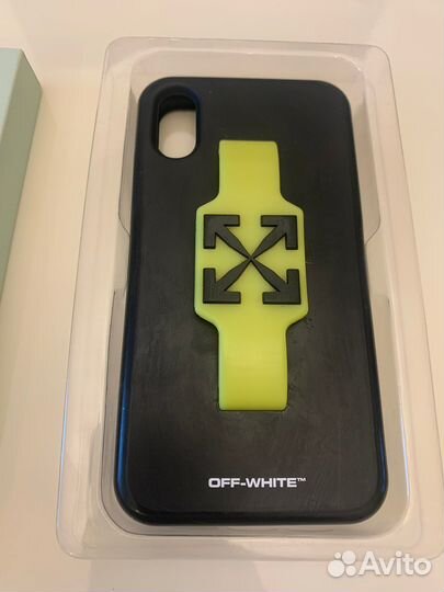 Чехол на iPhone xr off white