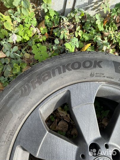 Диски с резиной на mercedes r18 w166