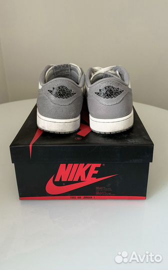 Jordan 1 low Low Atmosphere Grey (Оригинал)