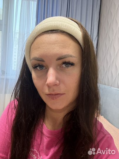 Ободок вязаный женский (2 шт)