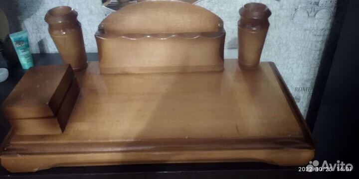 Органайзер для канцелярии деревянный