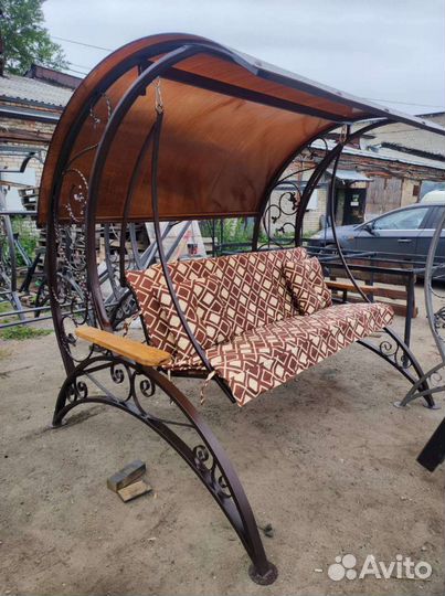 Садовые качели модель луна