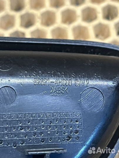 Накладка ручки двери hyundai h1 2018