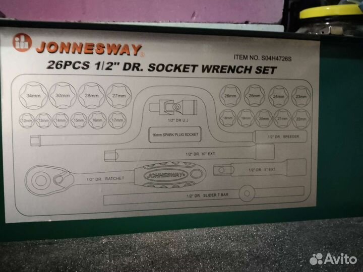 Набор инструмента Jonnesway
